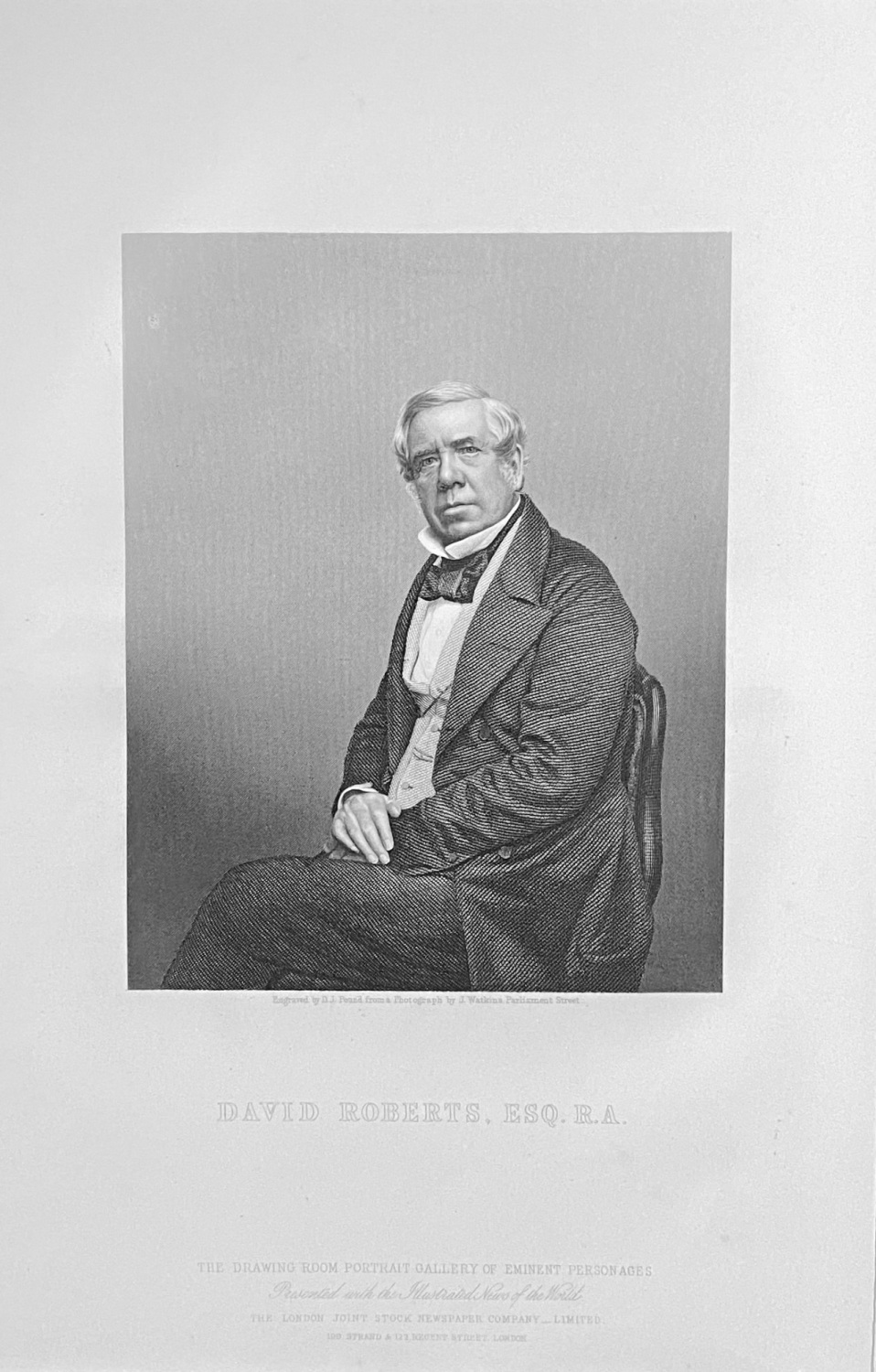 David Roberts, Esq.  R.A.  1860.