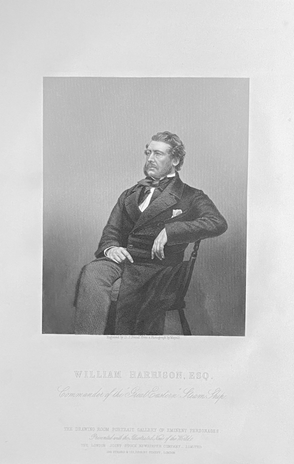 Captain William Harrison, Commander of the 