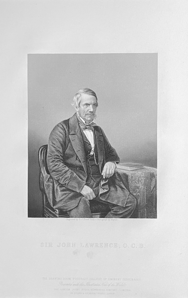 Sir John Laird-Mair Lawrence, G.C.B.   1860.