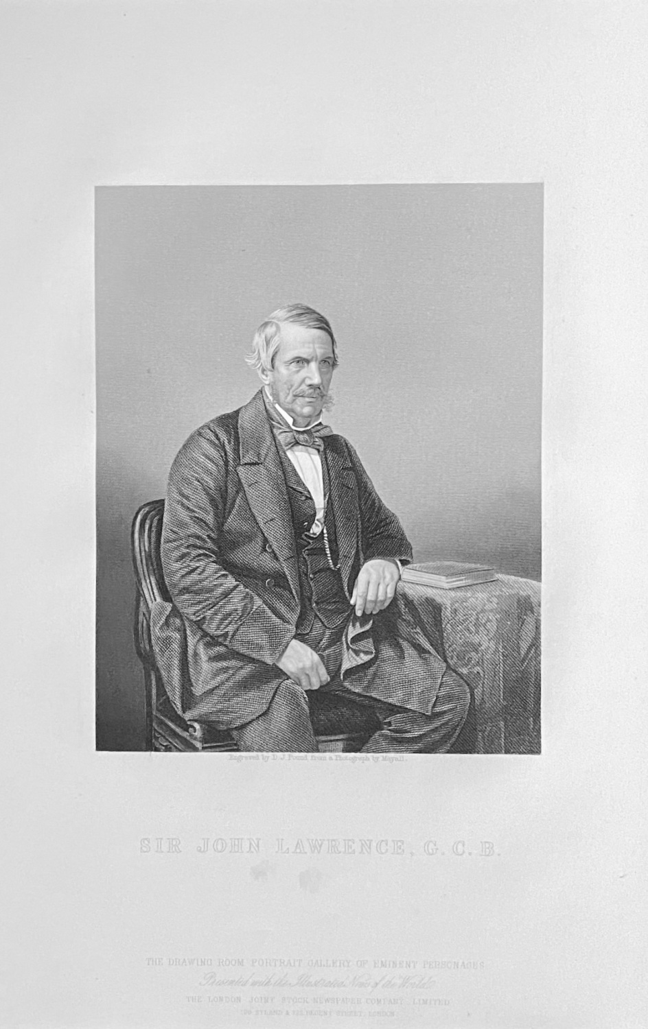Sir John Laird-Mair Lawrence, G.C.B.   1860.
