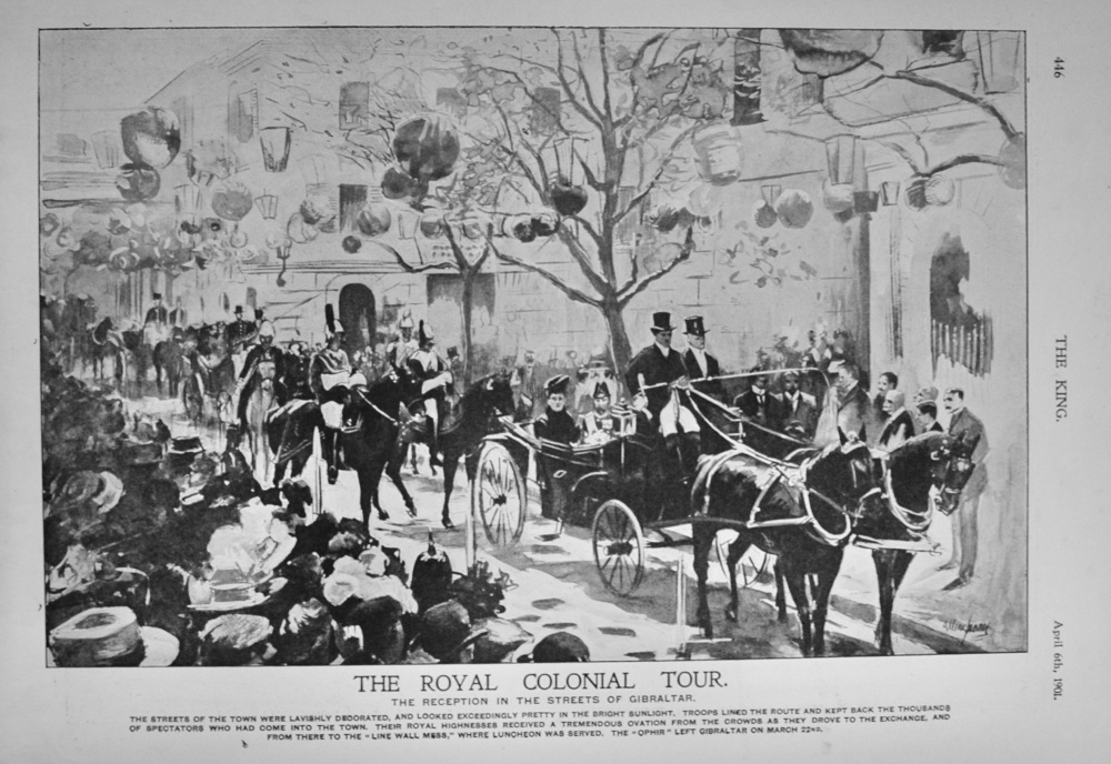 The Royal Colonial Tour - Gibraltar