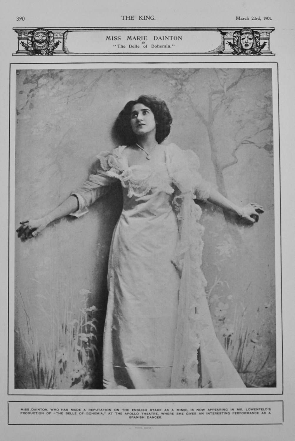 Miss Marie Dainton - Actress