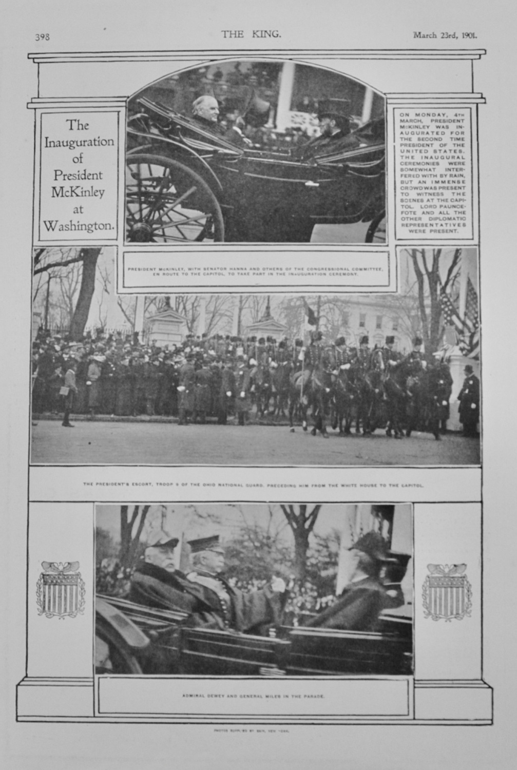 The Inauguration of President McKinley