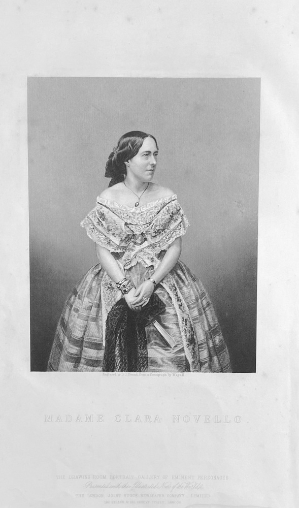 Madame Clara Novello.  (Countess Gigliucci.)  1859.