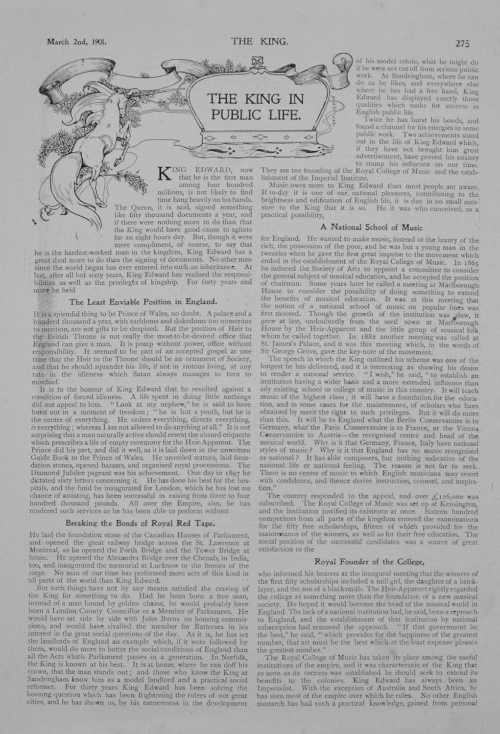 King Edward the Seventh