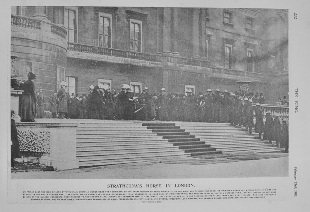 Strathcona's Horse in London