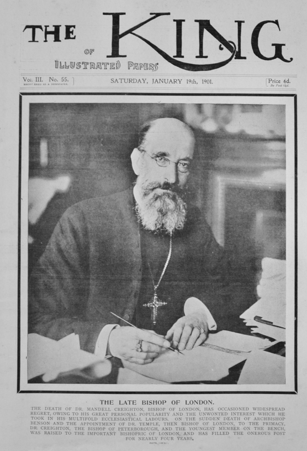Dr Mandell Creighton - Bishop of London