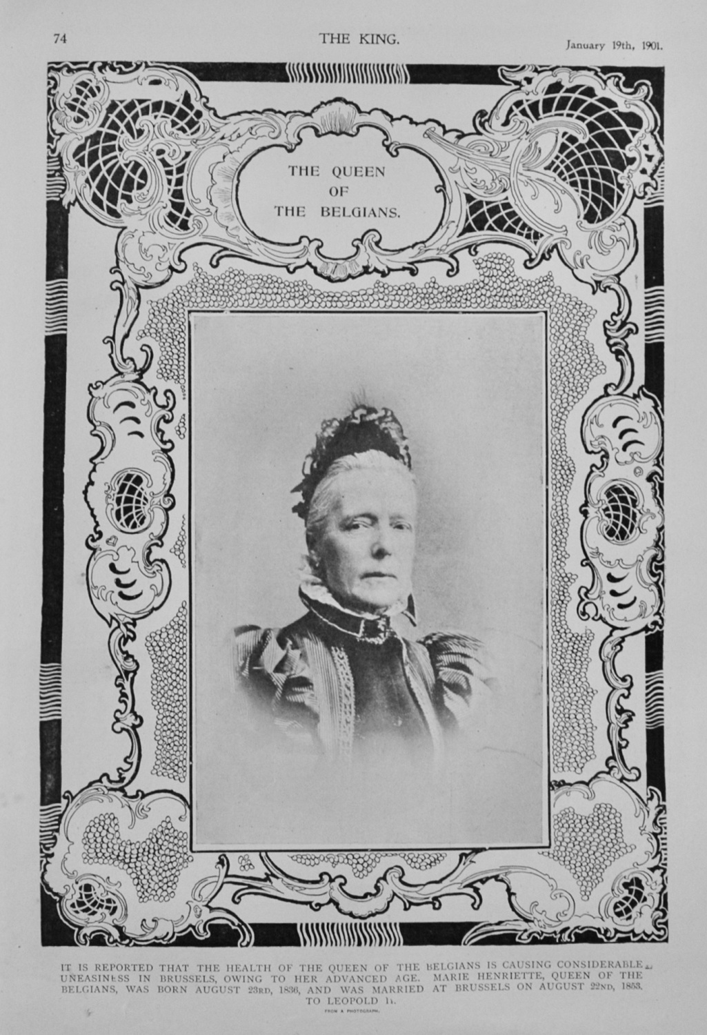 The Queen of the Belgians