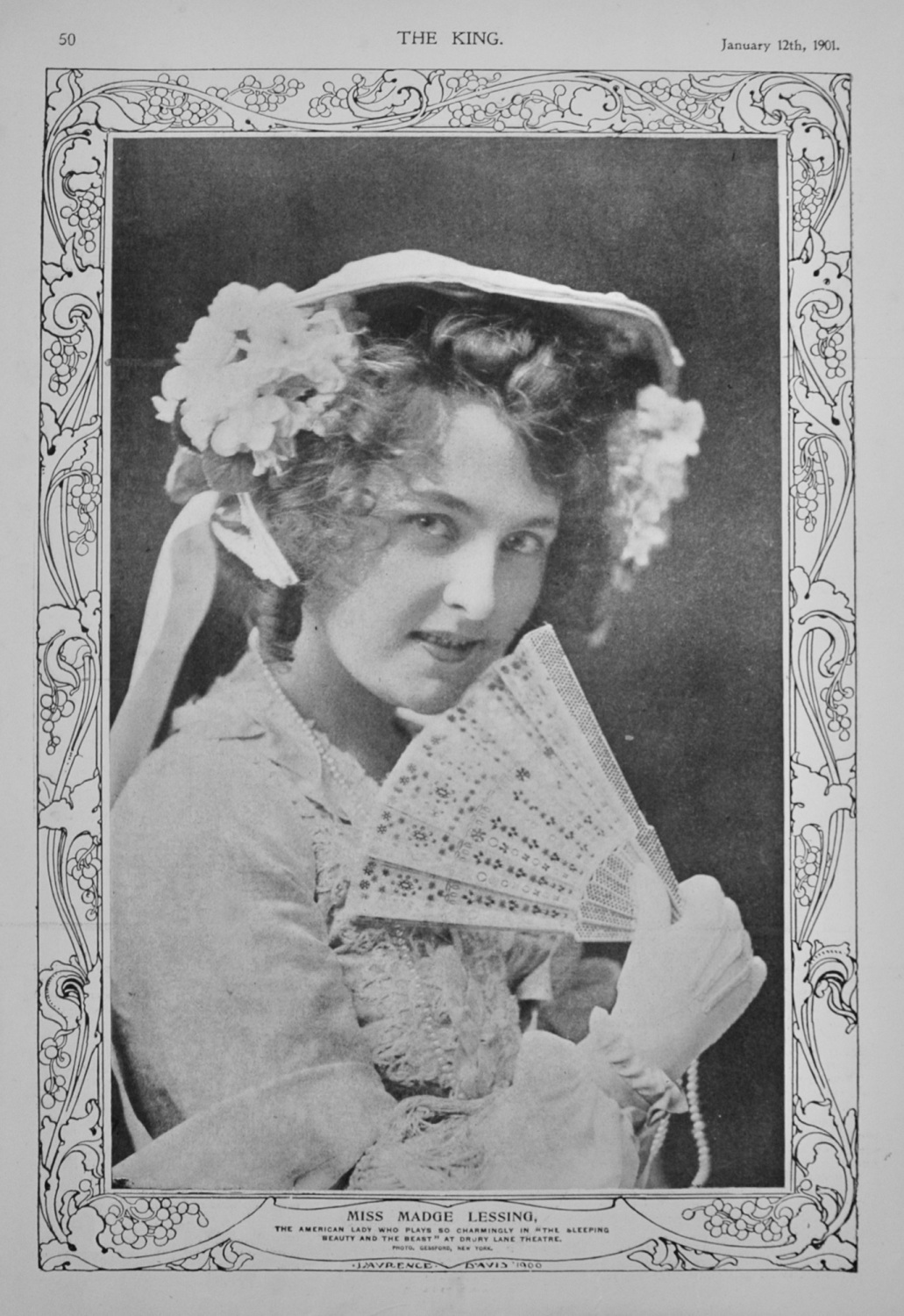 Miss Madge Lessing (actress)