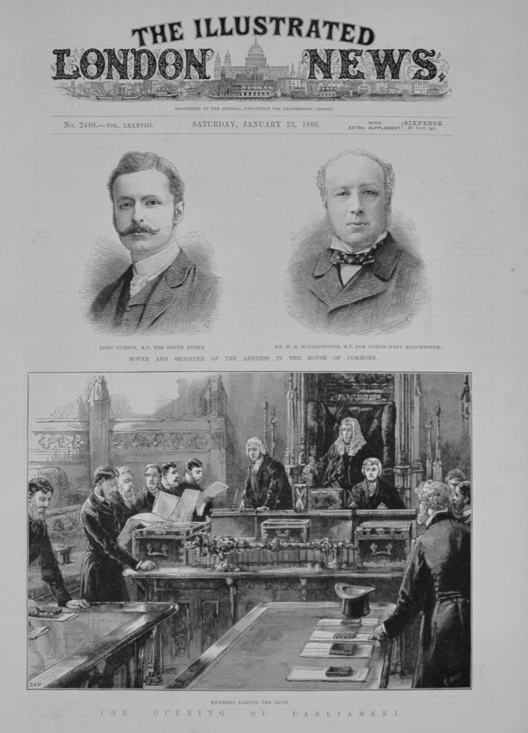 The Illustrated London News - January 23, 1886