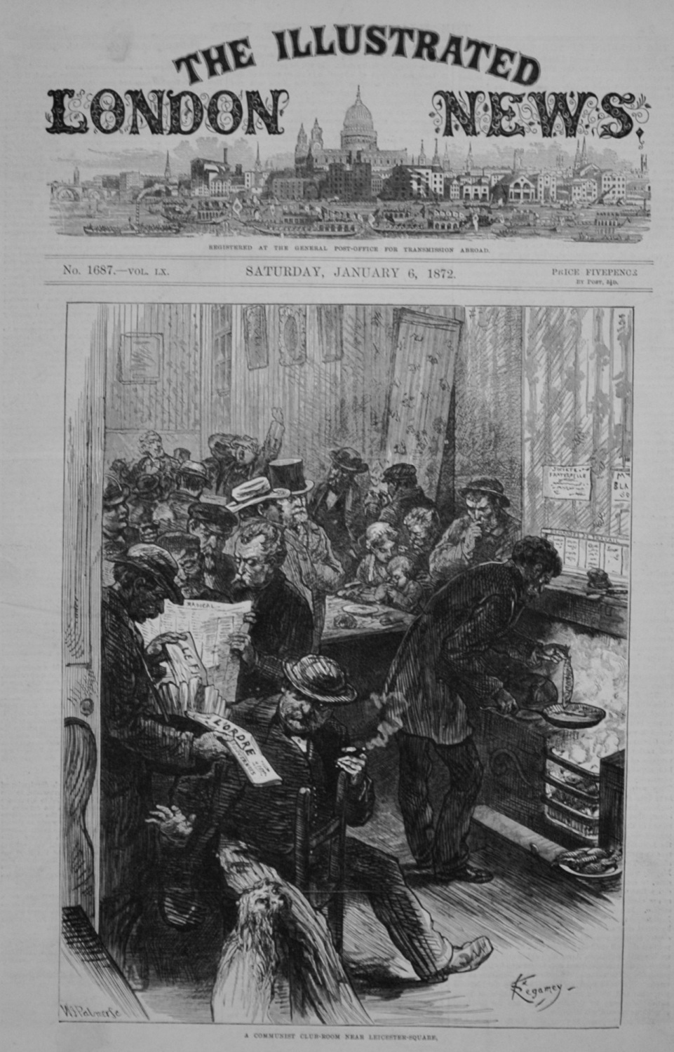 A Communist Club Room