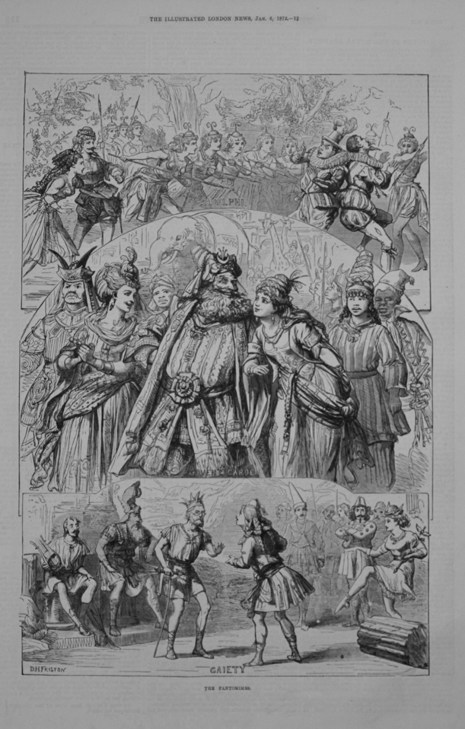 Pantomimes at the London Theatres