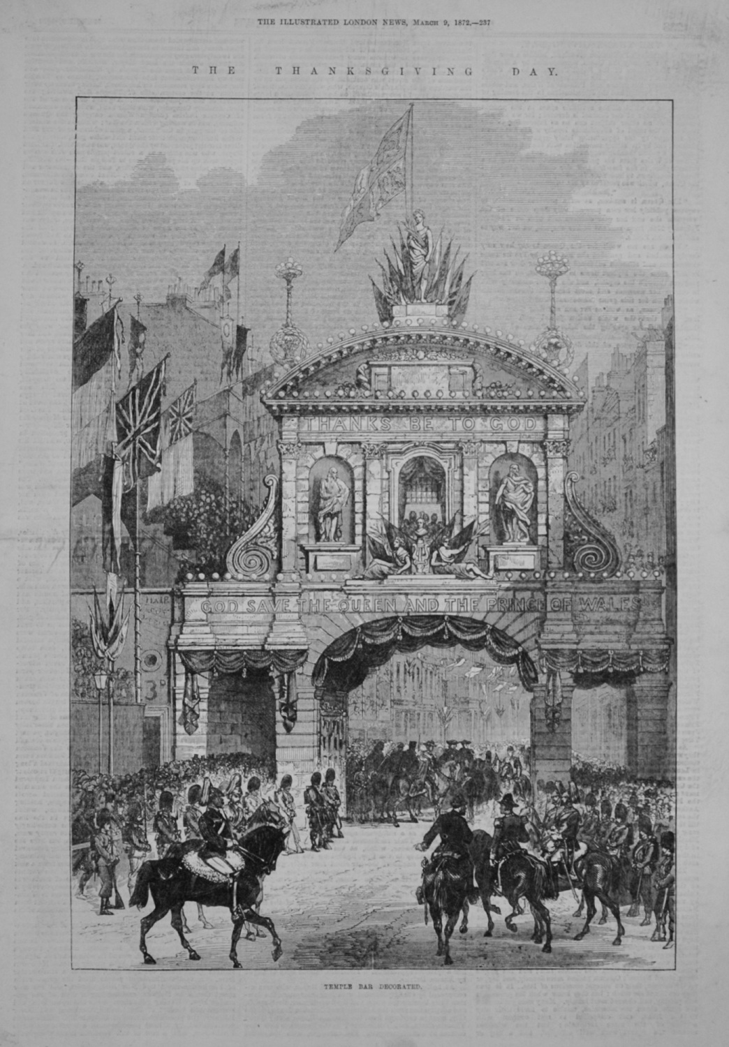 The Thanksgiving Day - 1872