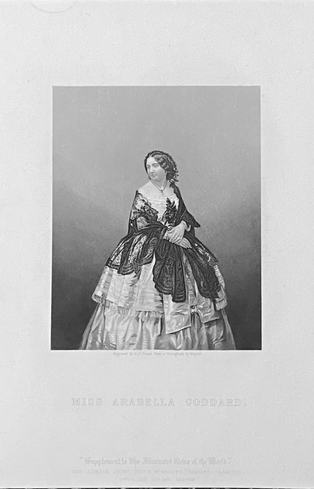 Miss Arabella Goddard.  (Pianist).   1859.