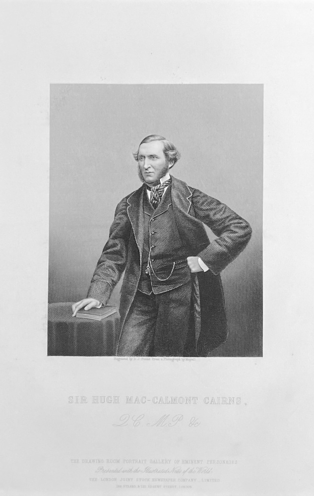 Sir Hugh Mac-Calmont Cairns.  M.P.  1859.
