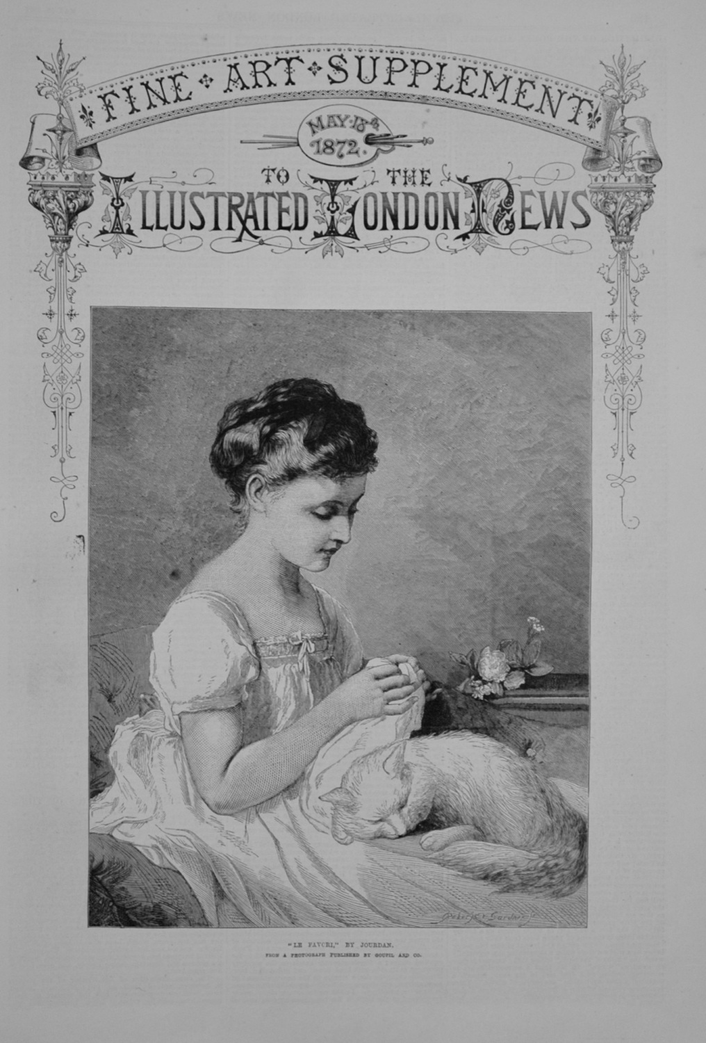 Fine Art Supplement to the Illustrated London News - 1872