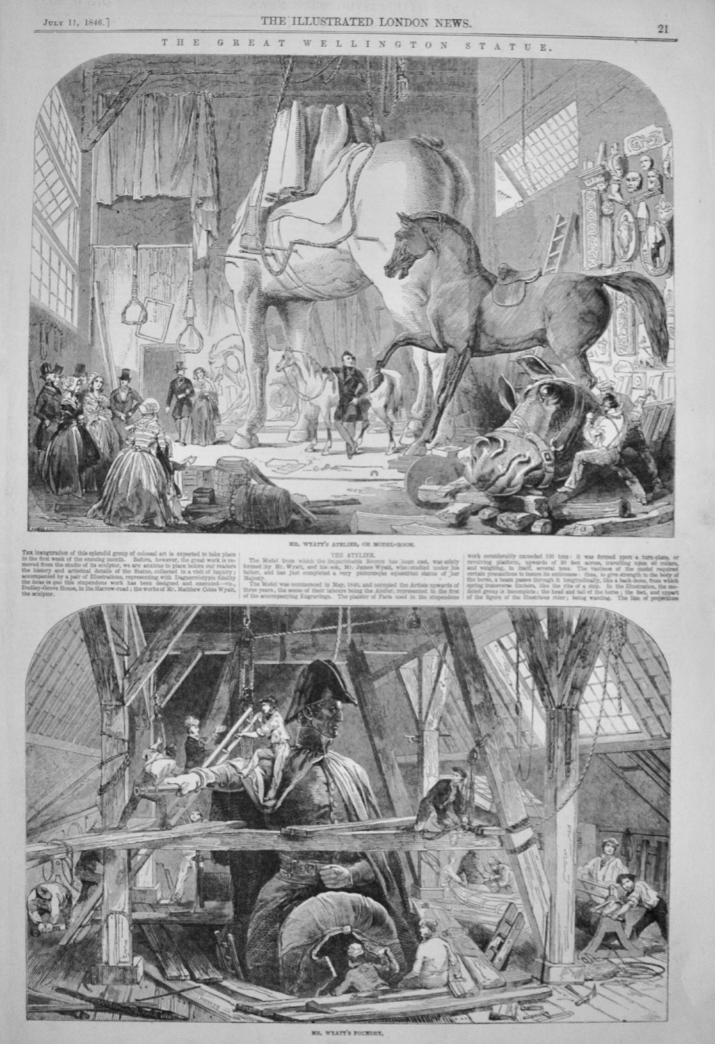 The Great Wellington Statue