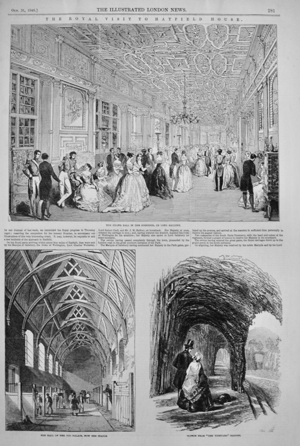 The Royal Visit to Hatfield House