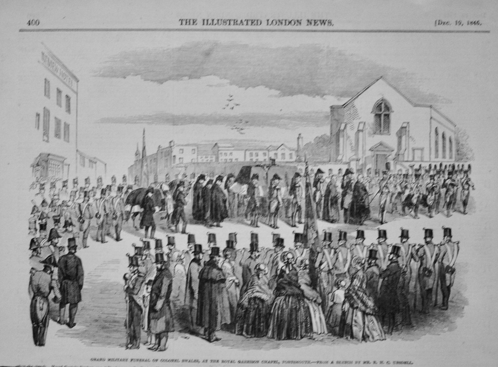 Funeral of Colonel Swales, Portsmouth