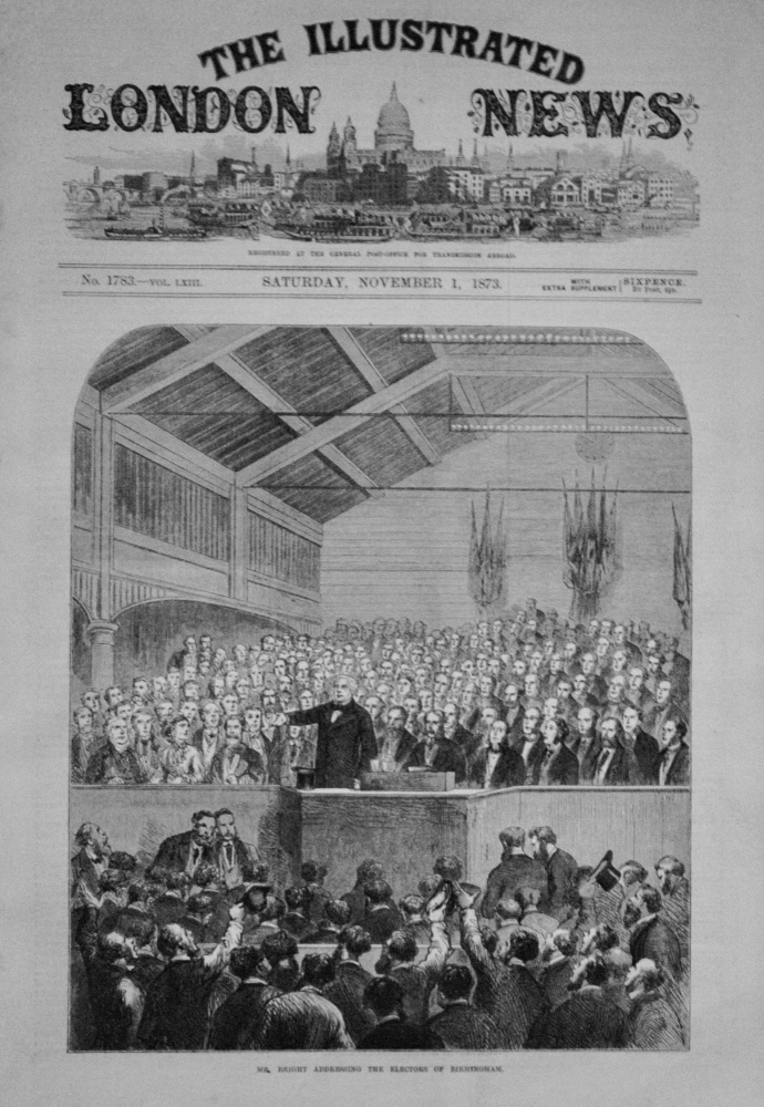 The Illustrated London News, November 1, 1873