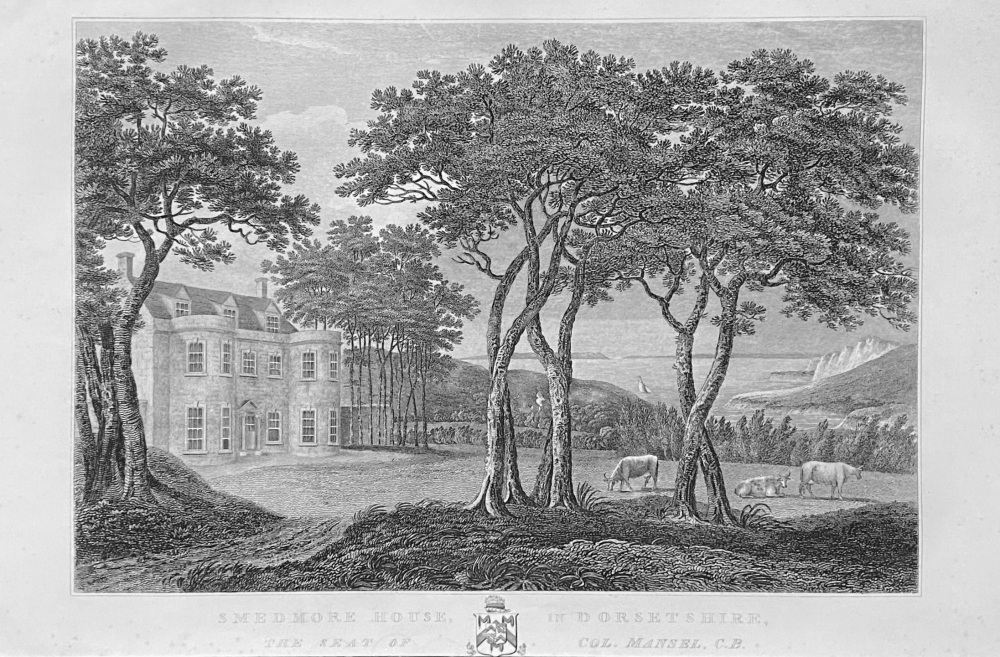 Smedmore House, in Dorsetshire, the Seat of Col. Mansel,  C.B.  1861.