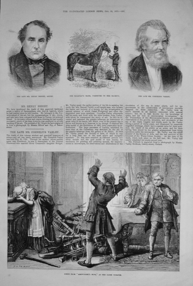 "Arkwright's Wife" at the Globe Theatre