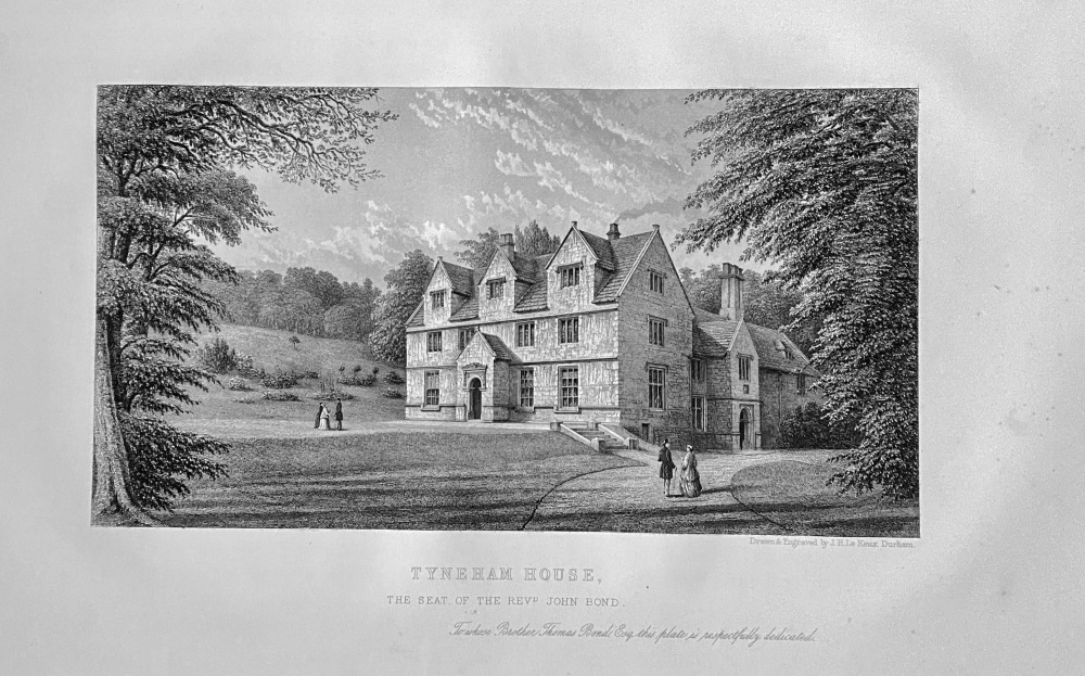 Tyneham House : The Seat of Reverend John Bond.  Dorset.