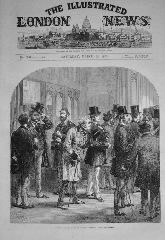 The Illustrated London News, March 22, 1873