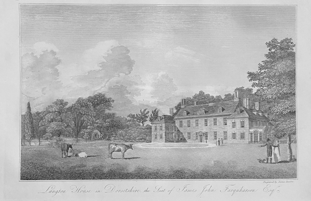 Langton House in Dorsetshire, the Seat of James Farquharson Esq.