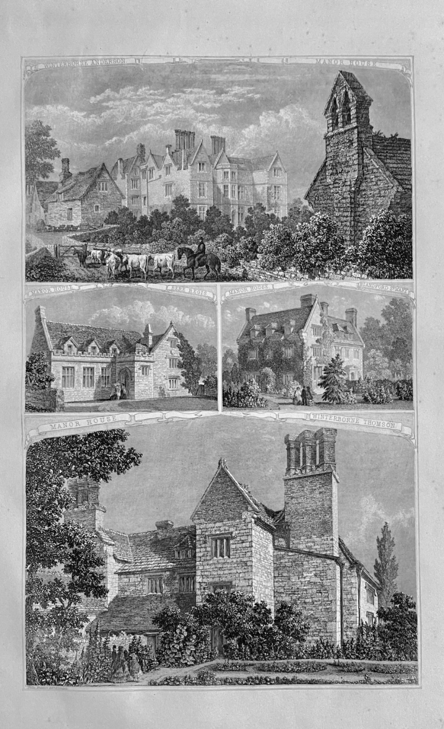 Dorset Manor Houses.