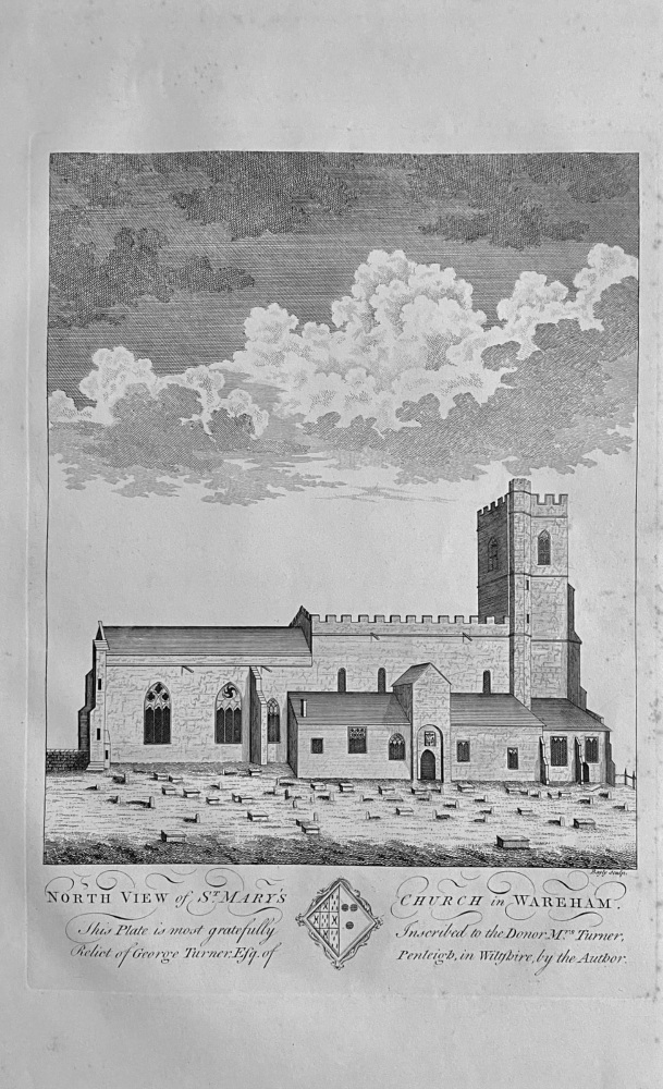 North View of St. Mary's Church in Wareham. Dorset.