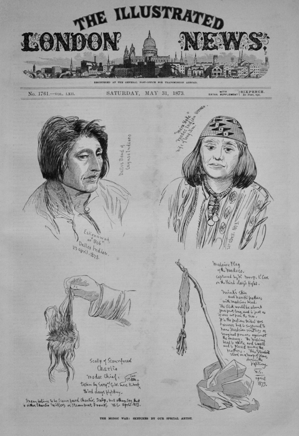 The Illustrated London News, May 31, 1873