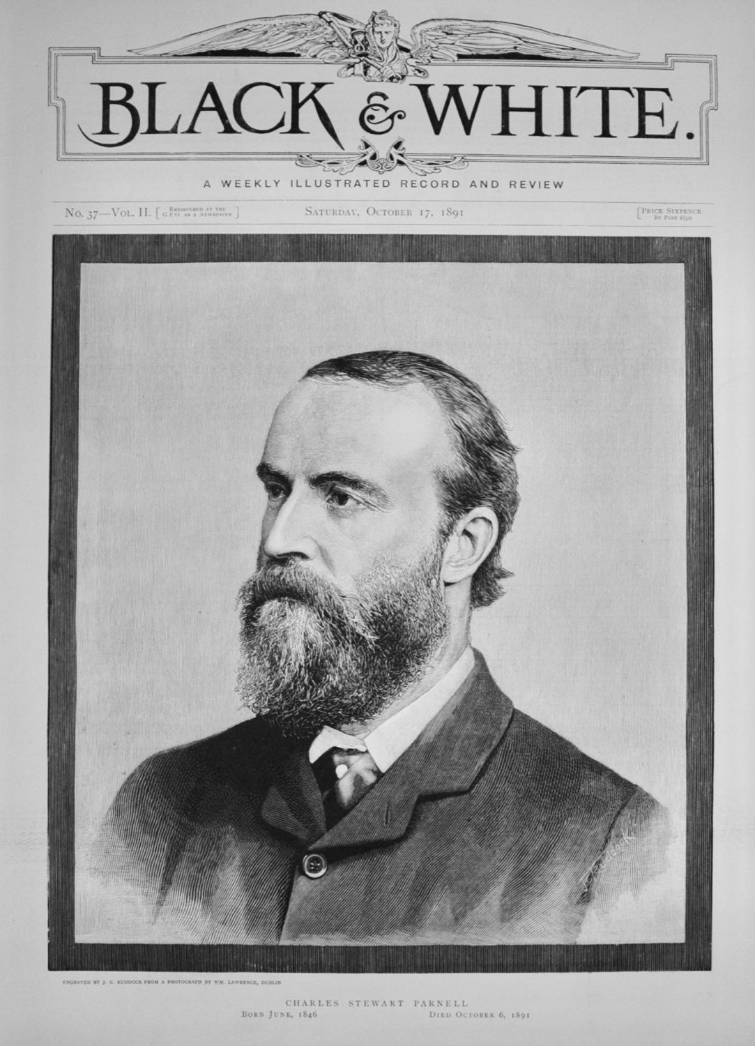 Black and White - October 17, 1891