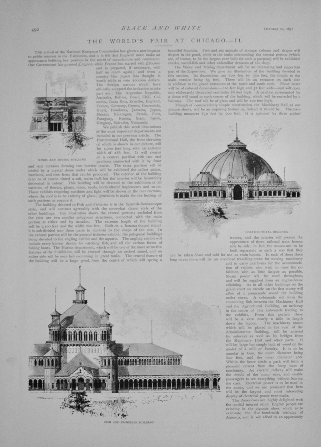 The World's Fair at Chicago