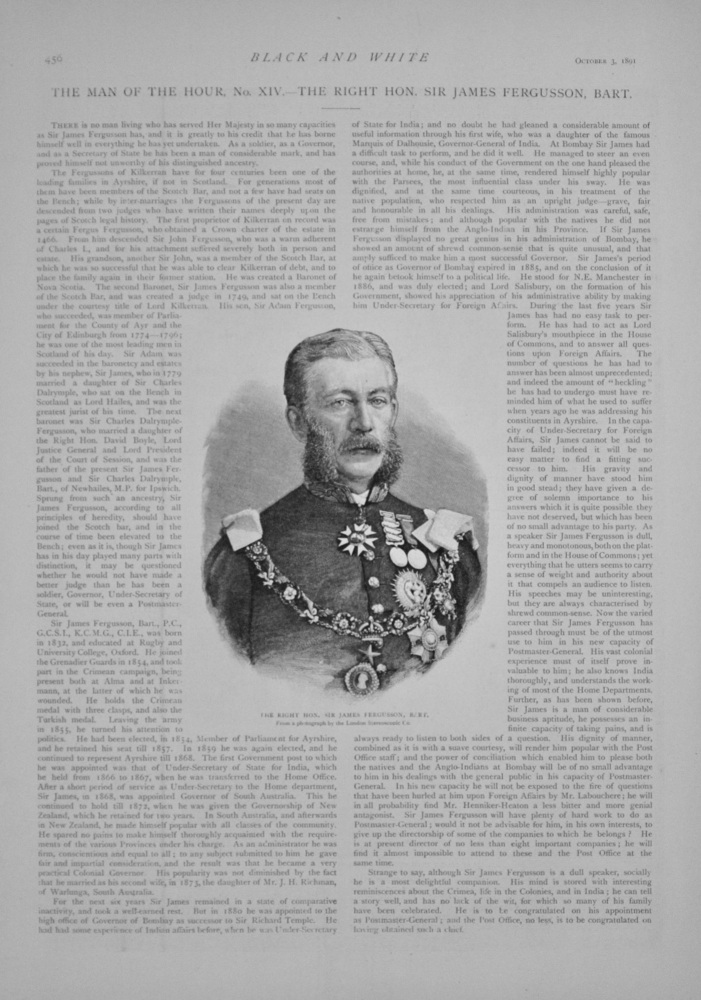 The Right Hon Sir James Fergusson