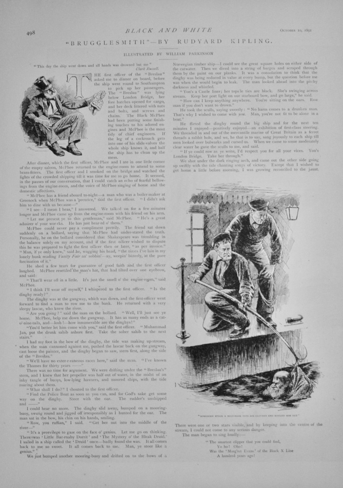 "Brugglesmith" by Rudyard Kipling