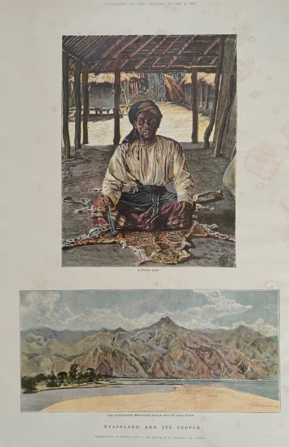 Nyasaland and its People.  1890.