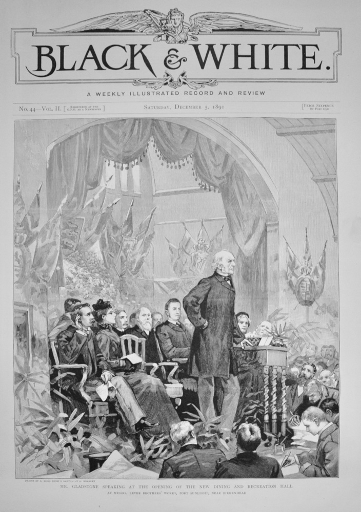 The Opening of the New Recreation Hall at Lever Brothers' Works