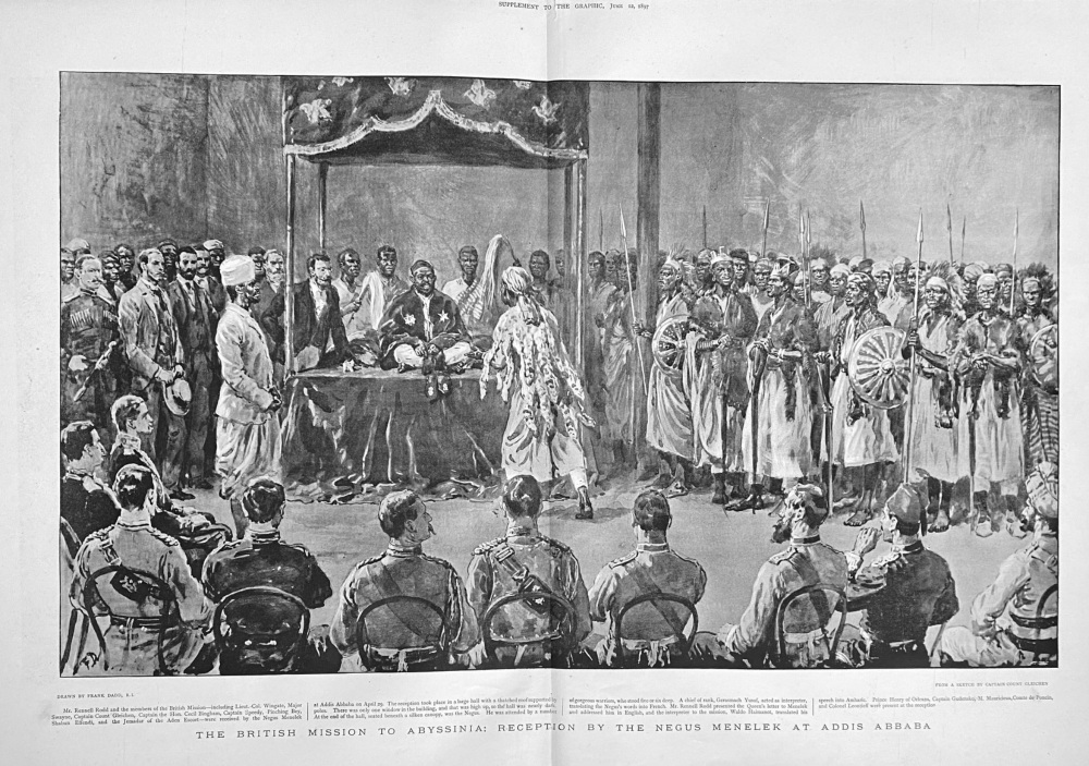The British Mission to Abyssinia. 1897.