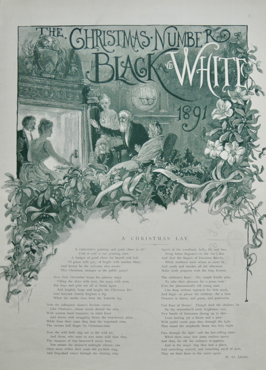 Illustrated Poem - A Christmas Day