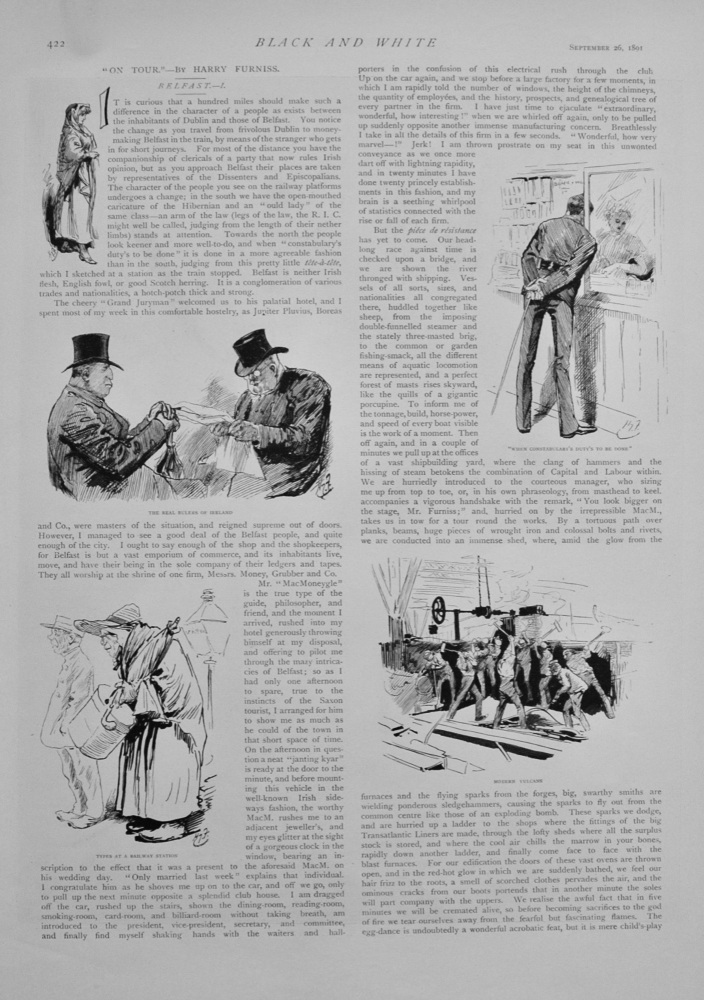 On Tour - Belfast - 1891