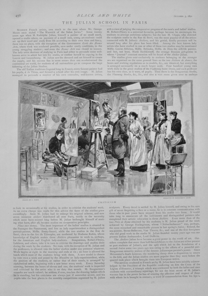 The Julian School in Paris