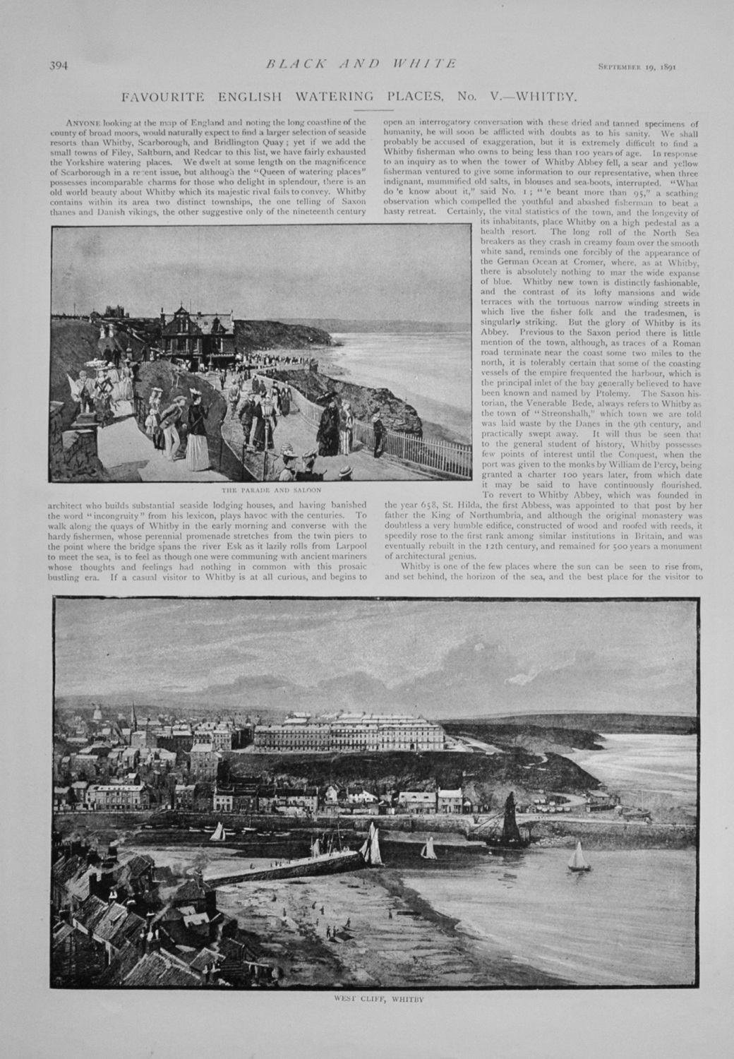 Favourite English Watering Places - Whitby