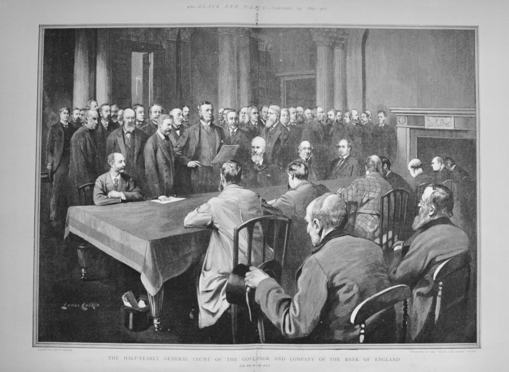 The Half-Yearly General Court of the Governor and Company of the Bank of England