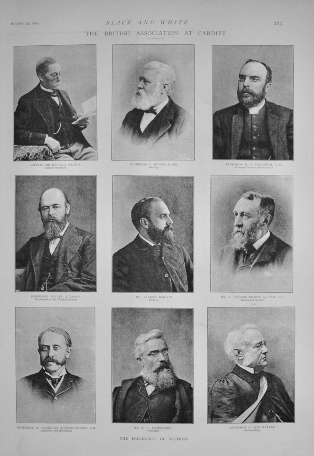 The British Association at Cardiff - Presidents