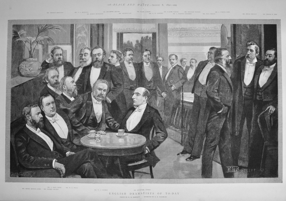 English Dramatist of Today - 1891