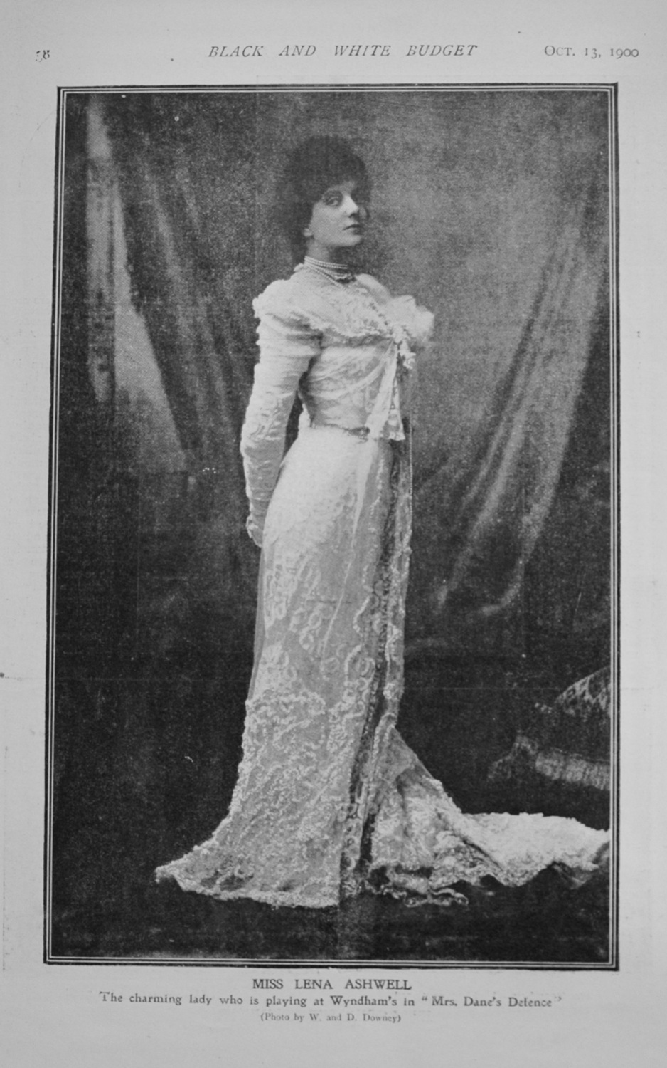 Miss Lena Ashwell - 1900