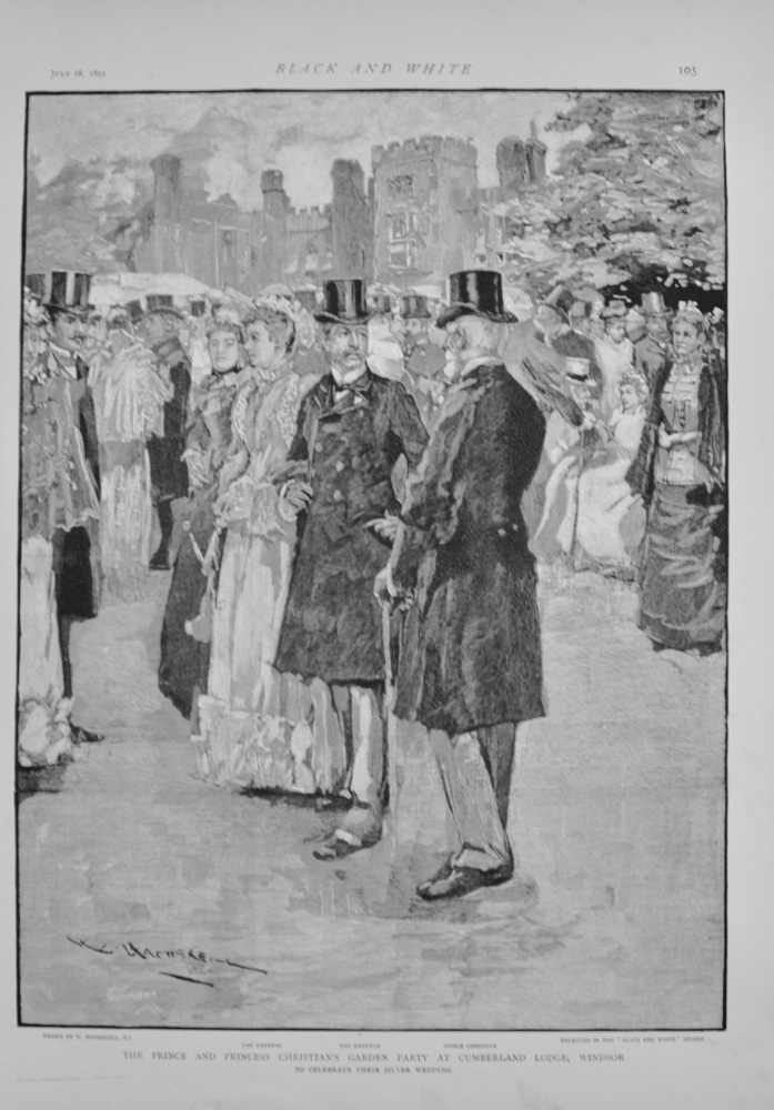 Garden Party at Cumberland Lodge, Windsor