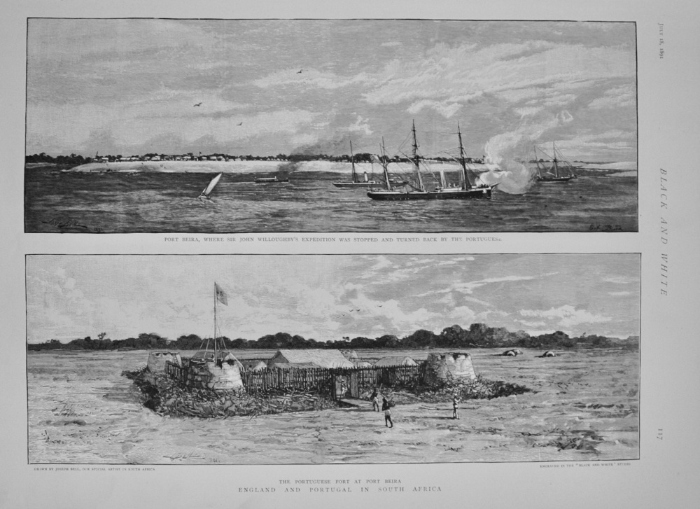 The Portuguese Fort at Port Beira