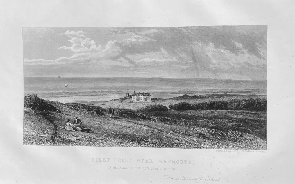 Fleet House,  near Weymouth.  (Dorset).  1863.